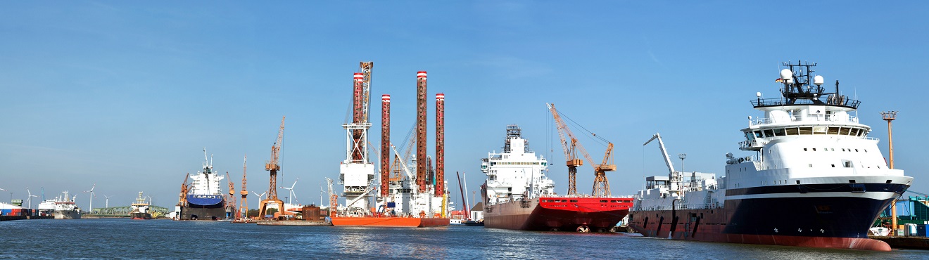 Logistik für Schifffahrt & Schiffbau von Rhenus
